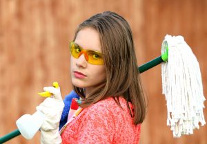 cleaning as therapy
