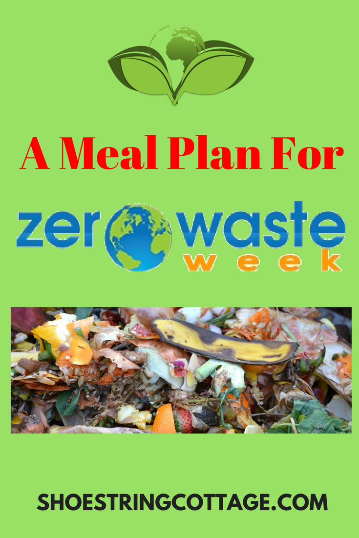 meal plan for zero waste week