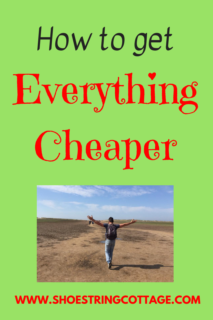 get everything cheaper