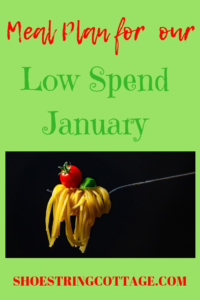 low spend January