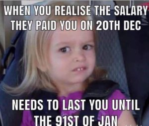 no spend January