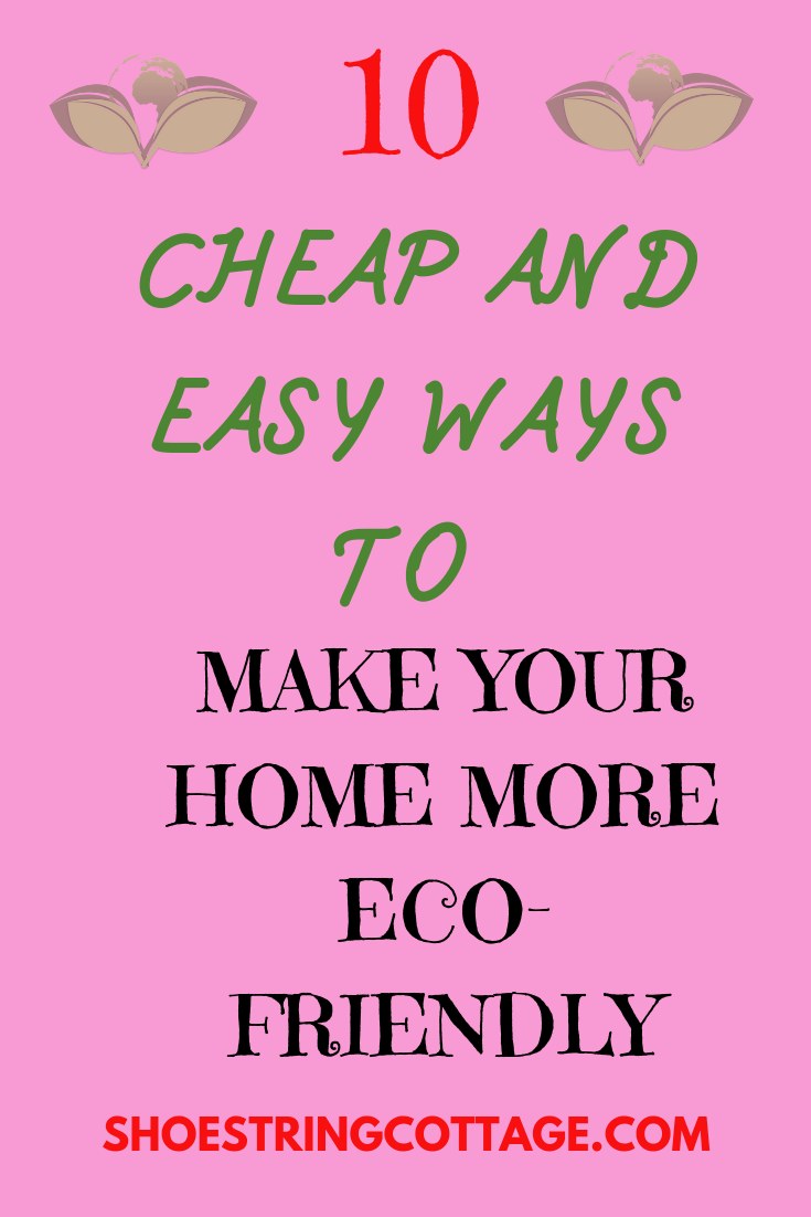 make your home more eco-friendly