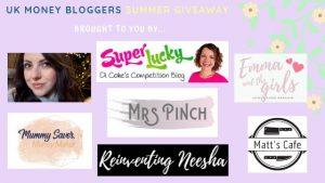 UK Money Bloggers giveaway