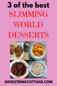 best slimming world desserts