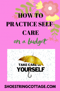 self-care on a budget