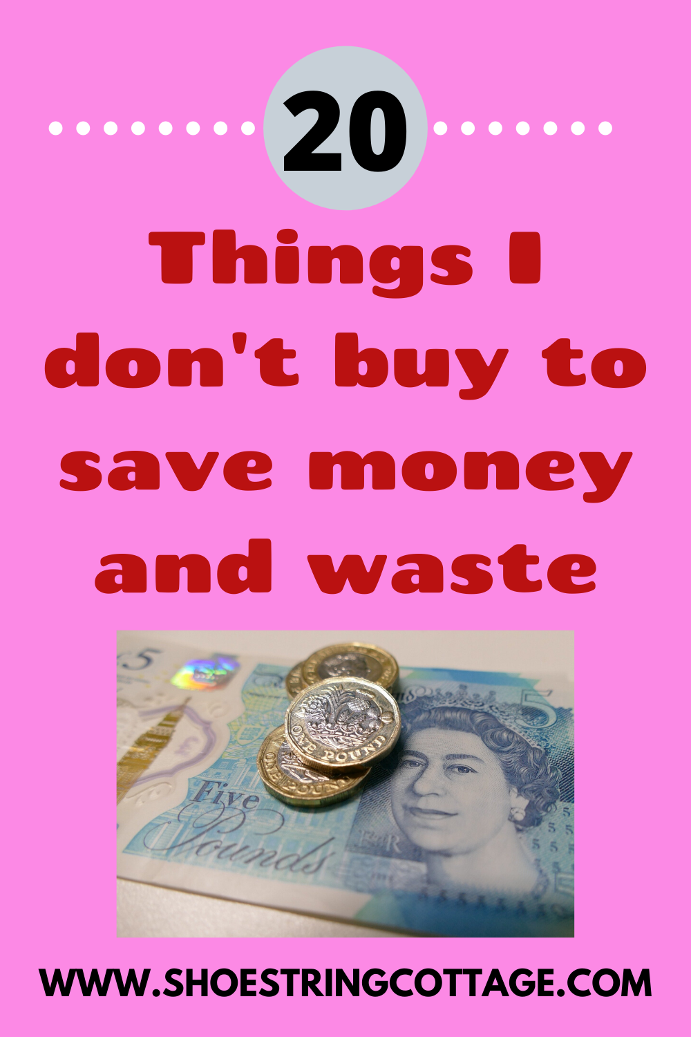 things I don't buy to save money