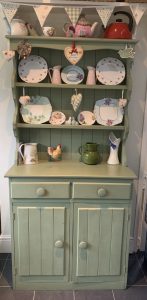 A green welsh dresser