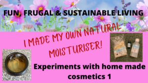 home made cosmetics