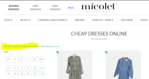 find second hand clothing online