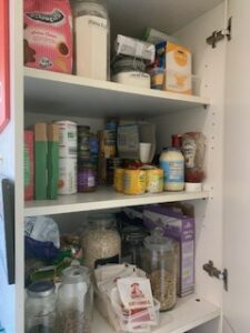 kitchen declutter