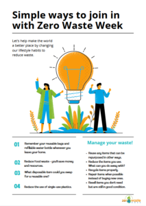 easy ways to reduce your waste