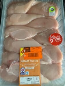 chicken breasts