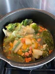home made soup