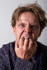 angry man