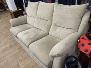 cream sofa for frugal February