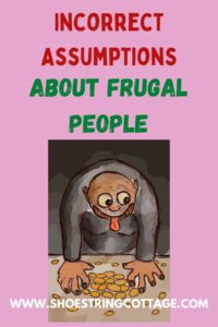 assumptions about frugal people title banner