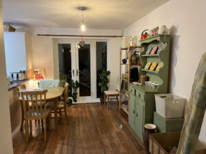 Dining area of our new home