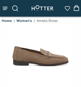 A pair of Hotter loafers