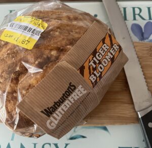 Reduced price gluten free loaf