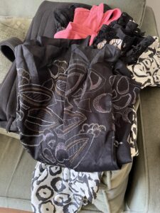 A pile of clothing