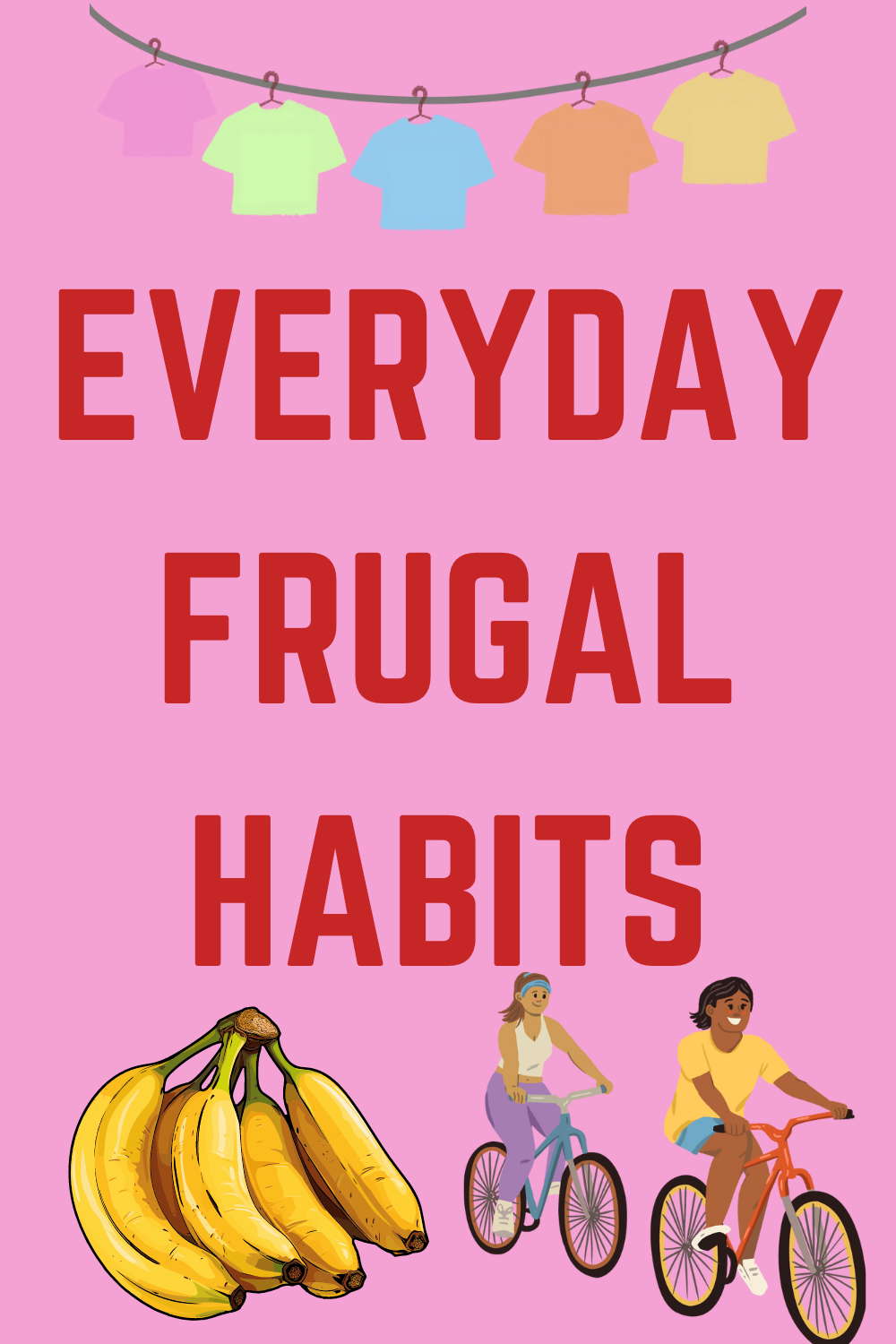 everyday frugal habits banner heading